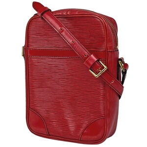 Louis Vuitton Danube Crossbody Bag Epi Castilian Red